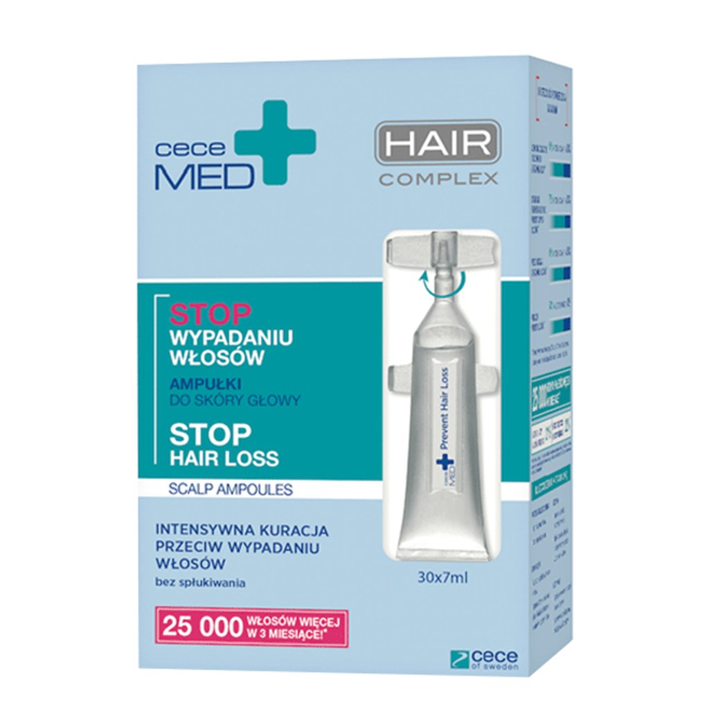 Cecemed Prevent Hair Scalp Ampoules 30 x 7 ml