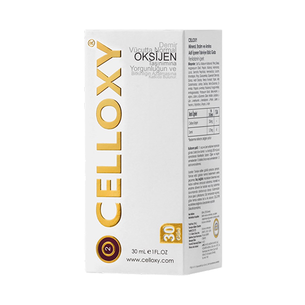 Celloxy Oksijen Damla 30 ml
