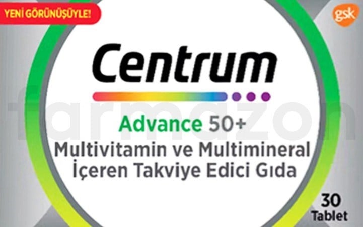 Centrum Advance 50+ 30 Tablet