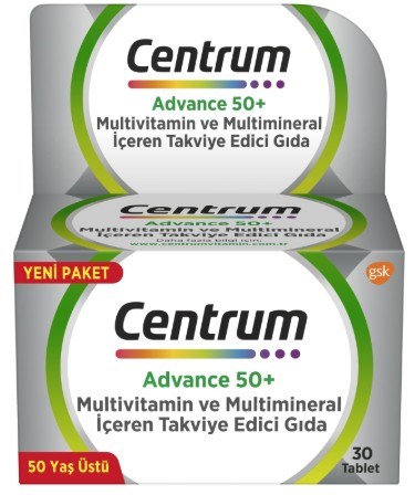 Centrum Advance 50+ 30 Tablet