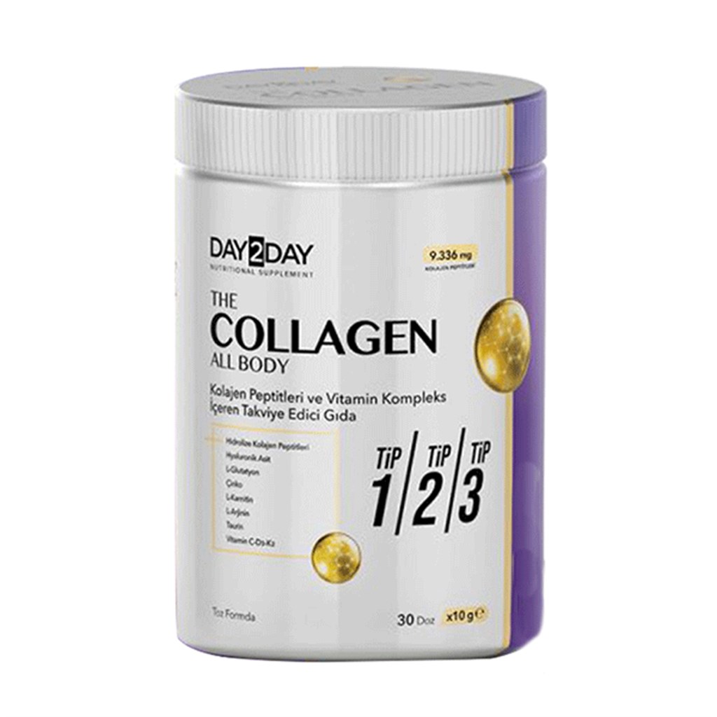 Day2Day The Collagen All Body Takviye Edici Gıda 300 g