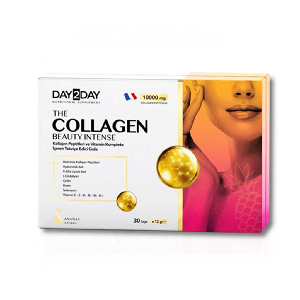 Day2Day The Collagen Beauty Intense Ananas 30 Saşe x 12 gr