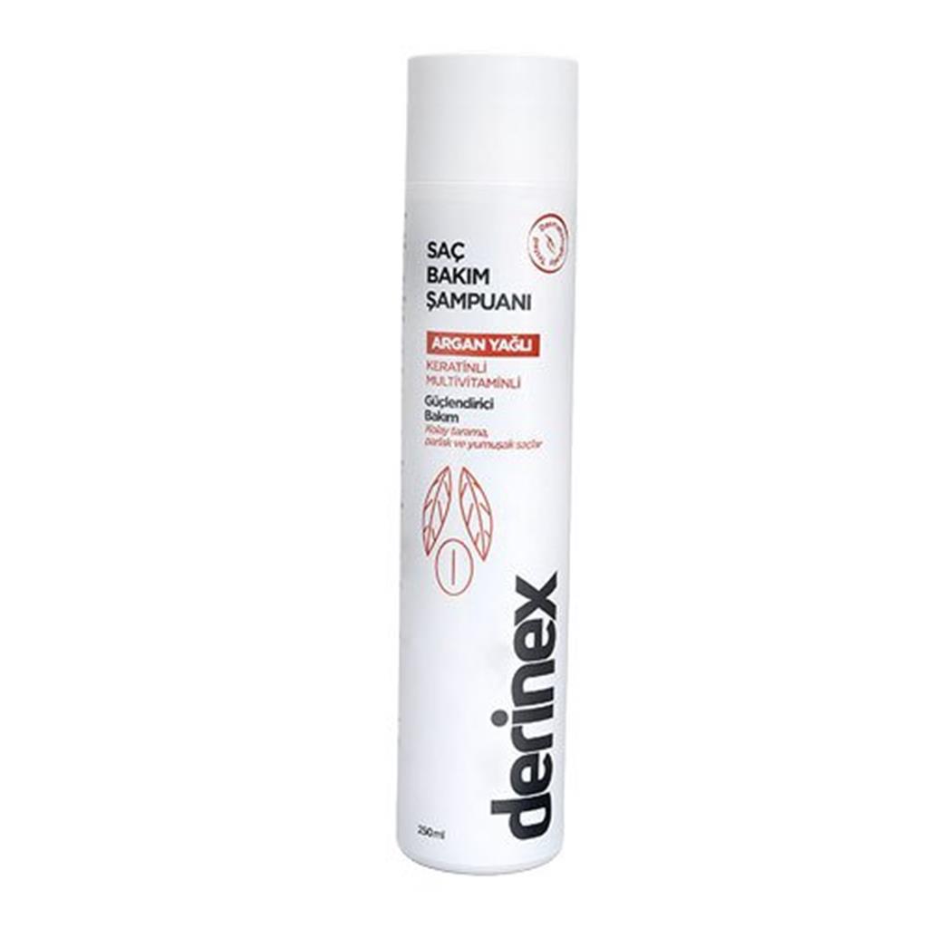 Derinex Saç Bakım Şampuanı Argan Yağlı 250ml