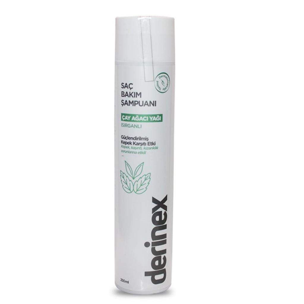 Derinex Saç Bakım Şampuanı Çay Ağacı Yağı Isırganlı 250ml
