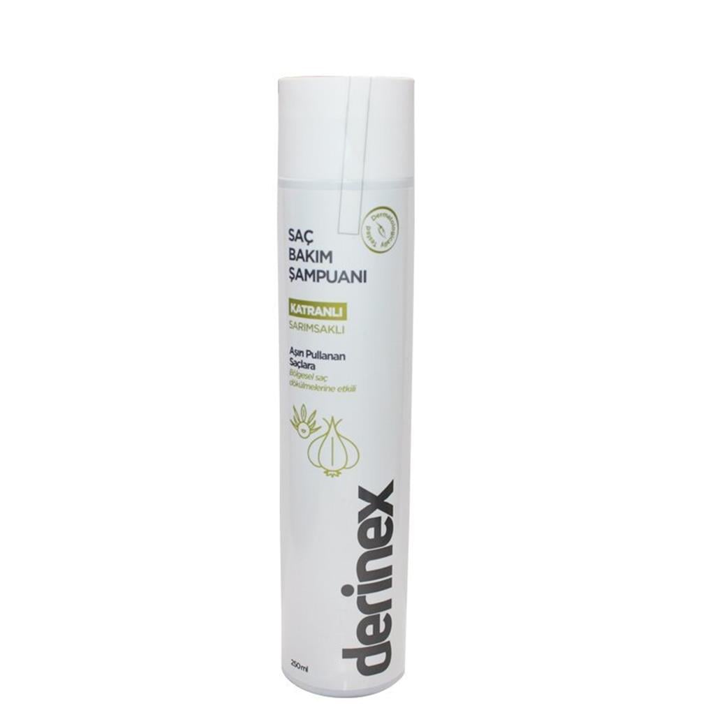Derinex Saç Bakım Şampuanı Katranlı Sarımsaklı 250ml