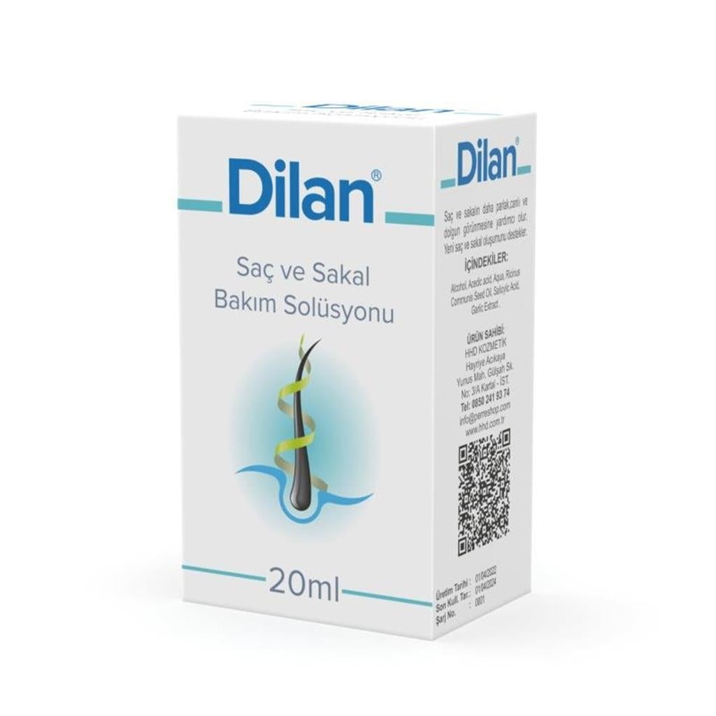 Dilan Saç ve Sakal Bakım Solüsyonu 20ml