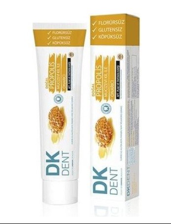 DK Dent Propolis Florürsüz Doğal Koruyucu Diş Macunu 75ml