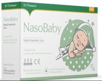 Dr. Thomson Nasobaby Nazal Aspiratör Yedek Ucu 10'lu