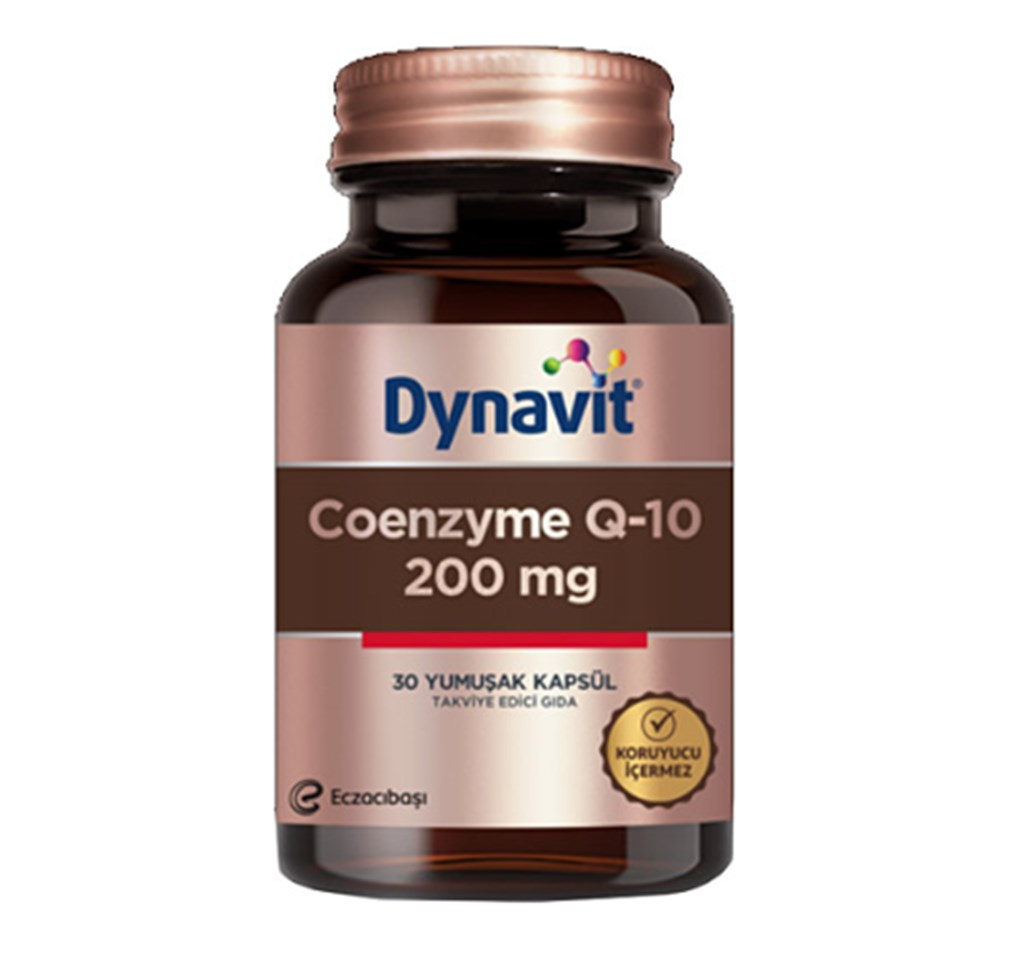 Dynavit Coenzyme Q10 200 mg 30 Yumuşak Kapsül