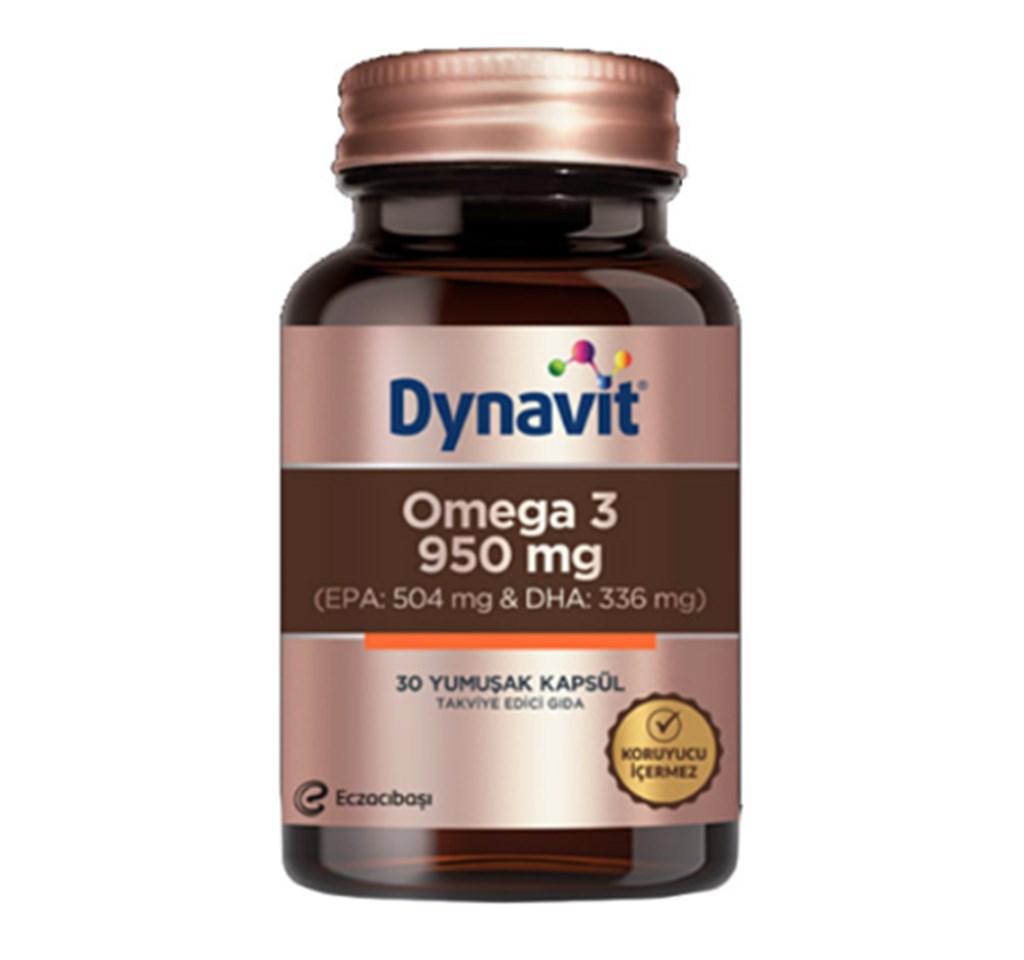 Dynavit Omega 3 950mg 30 Yumuşak Kapsül