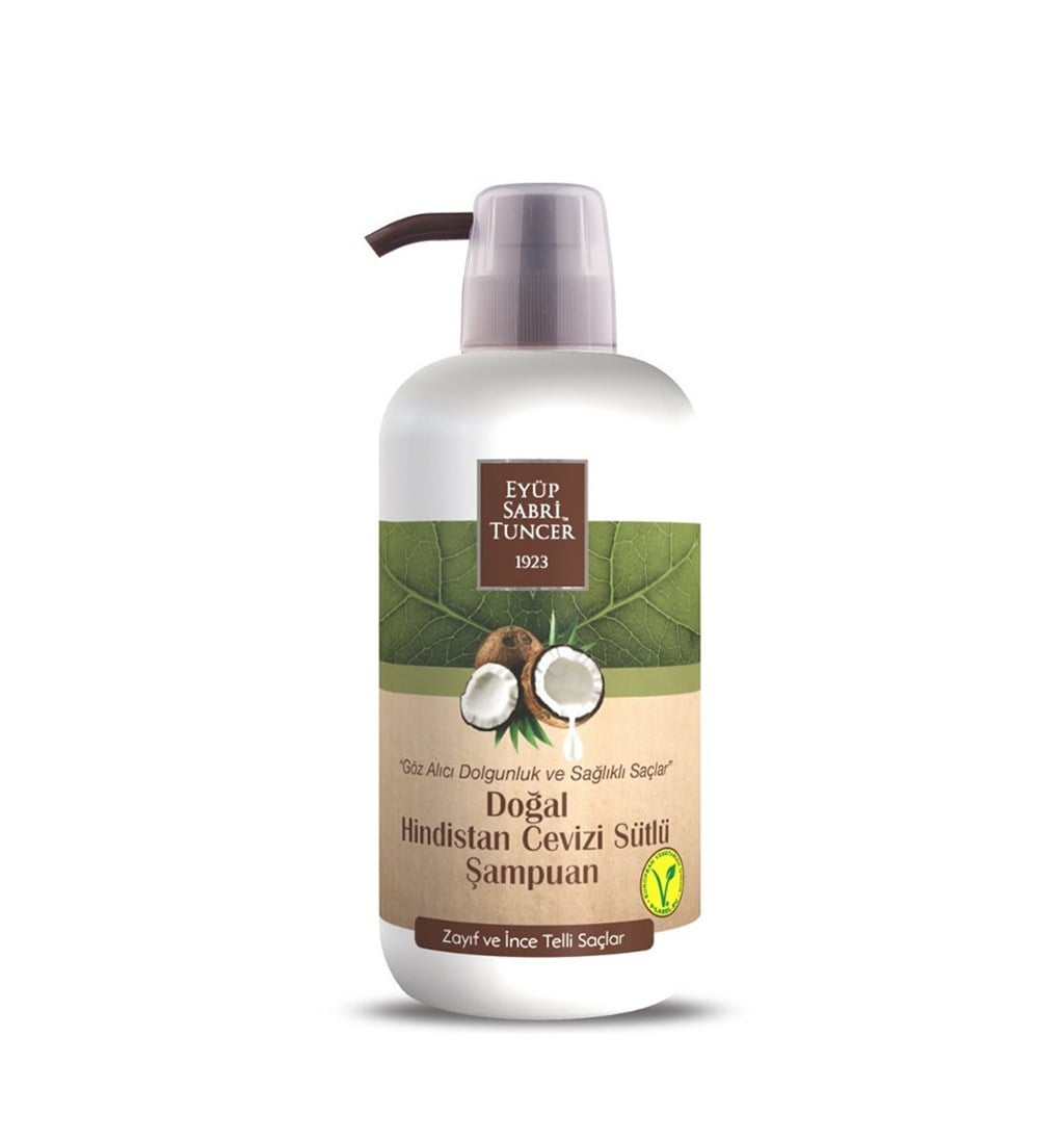 EYÜP SABRİ TUNCER HİNDİSTAN CEVİZİ SÜTLÜ ŞAMPUAN 600ML