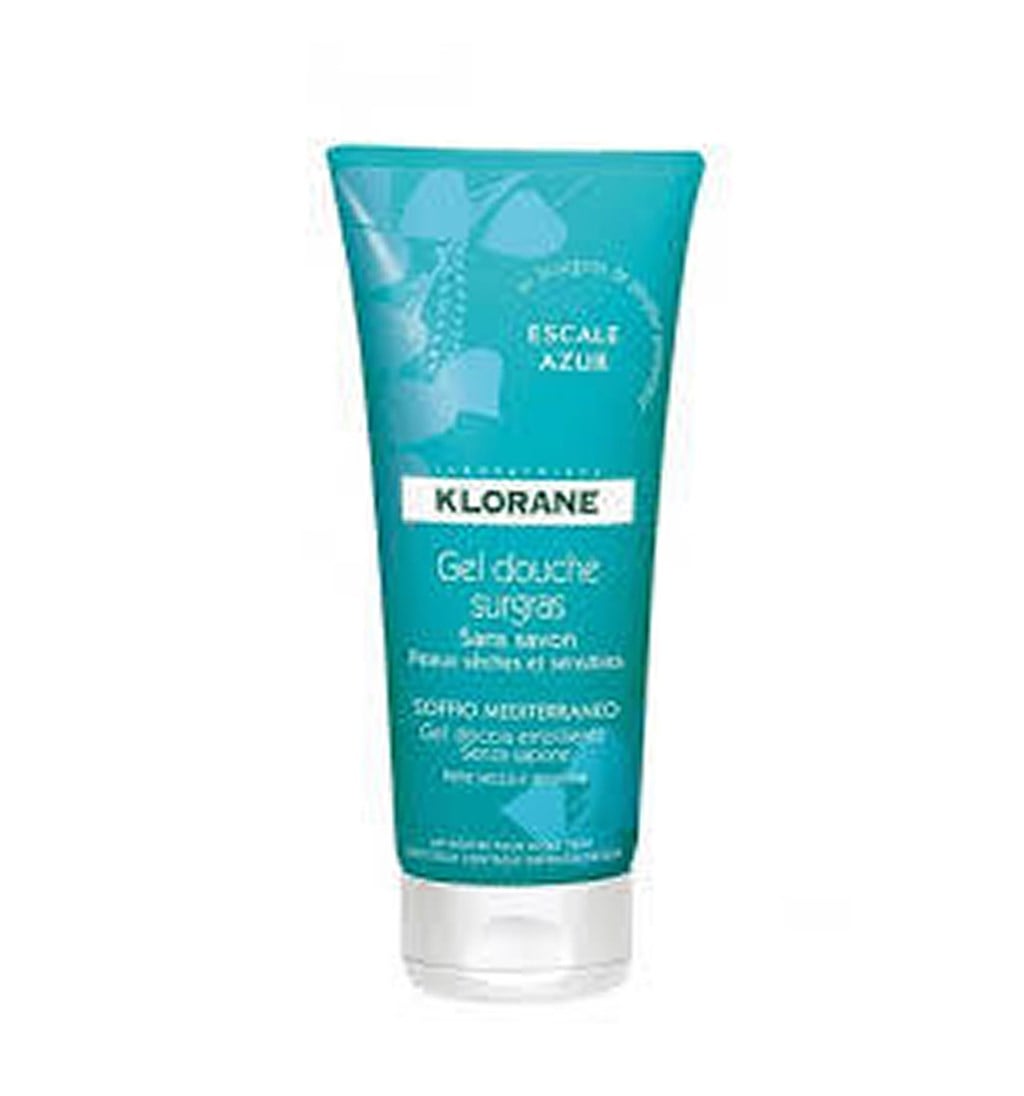 KLORANE NEMLENDİRİCİ ETKİLİ DUŞ JELİ - GEL DOUCHE SURGRAS ESCALE AZUR 200ML