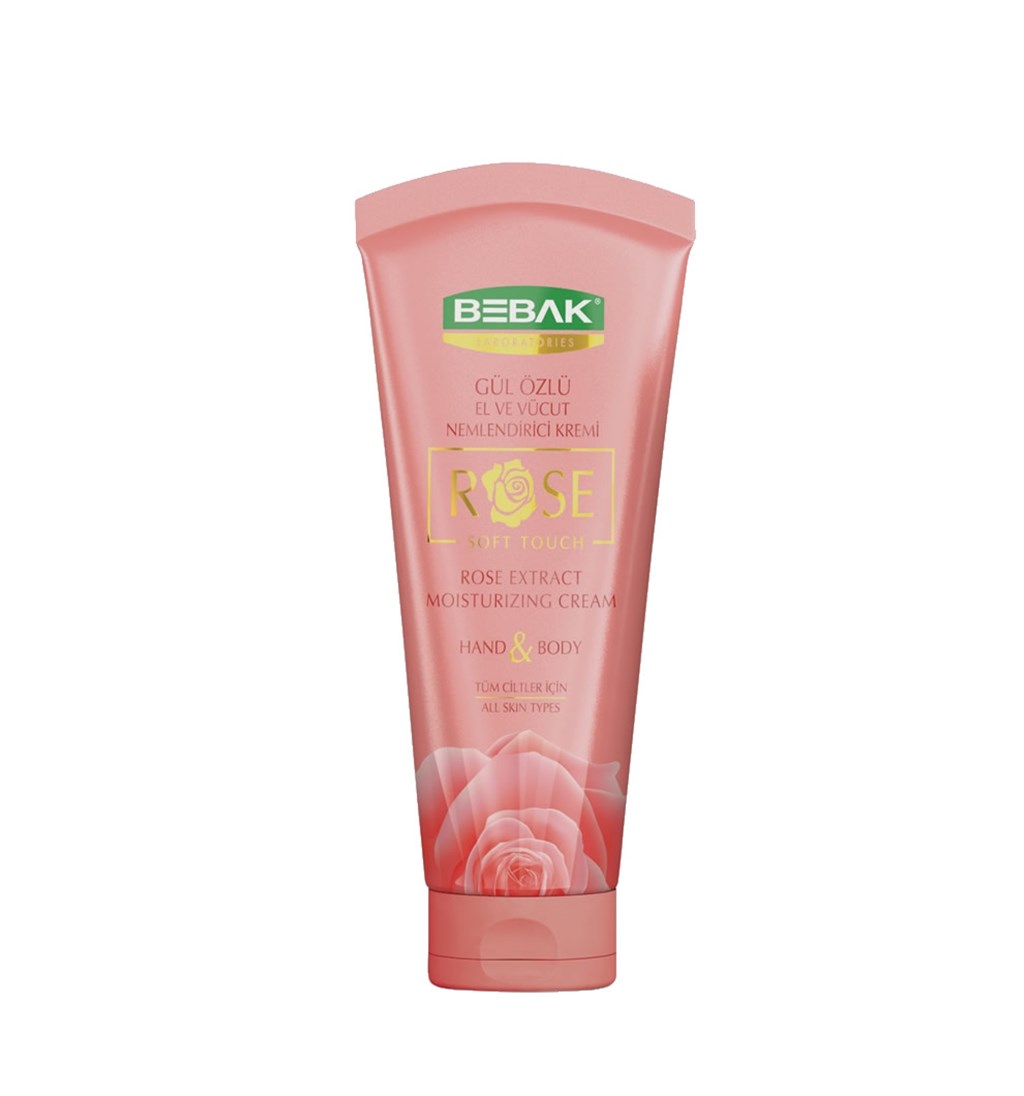 BEBAK GÜL ÖZLÜ EL VE VÜCUT NEMLENDİRİCİ KREMİ TÜP 75ML