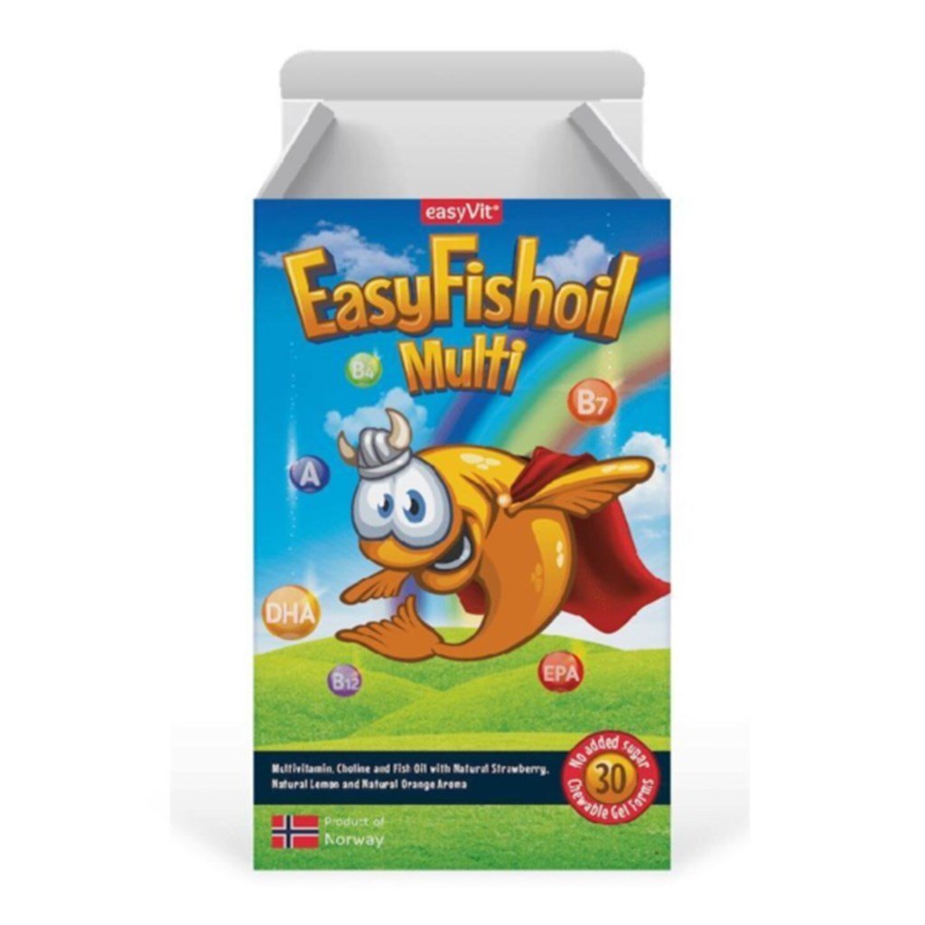 EasyVit Multi Omega 3 Multivitamin 30 Çiğnenebilir Jel Tablet