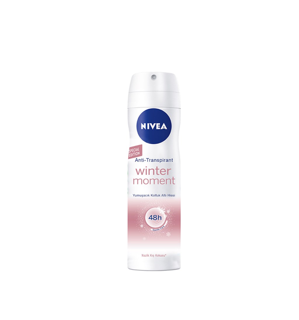 NİVEA WİNTER MOMENT DEODORANT 150ML (BAYAN)