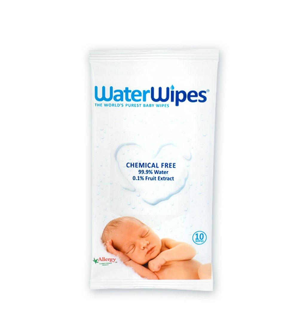 WATERWİPES DOĞAL ISLAK MENDİL 10 ADET