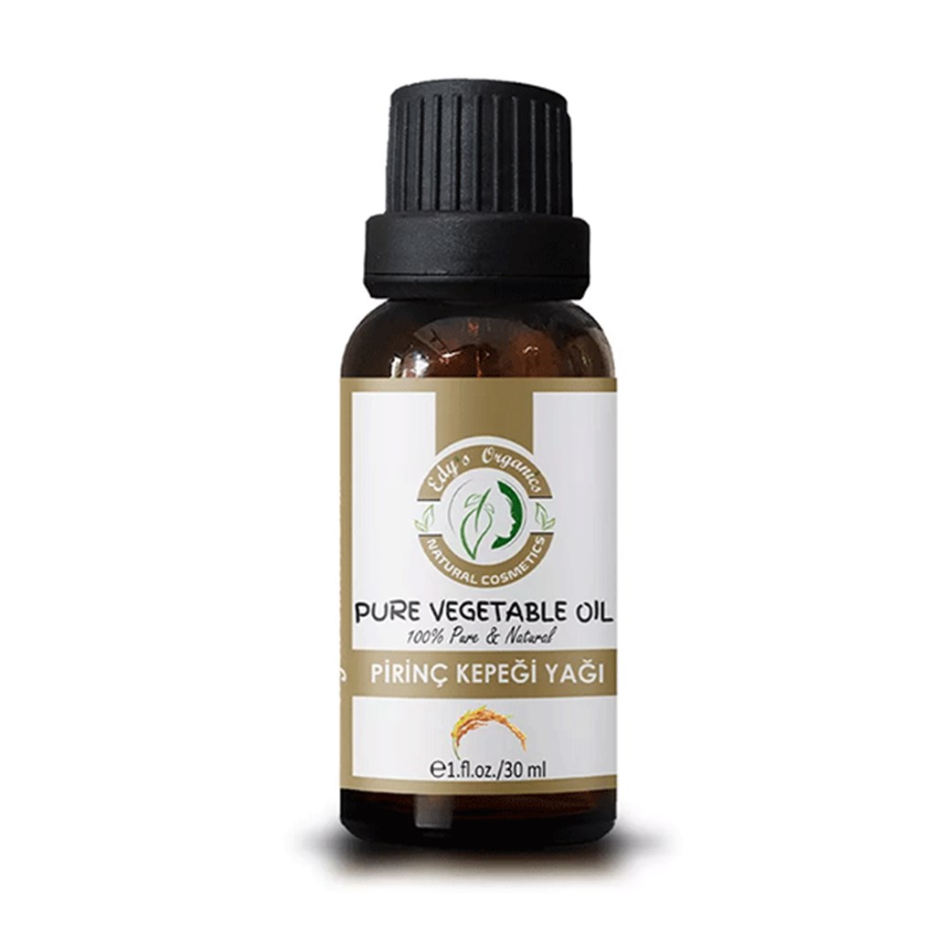 Edys Organics Pirinç Kepeği Yağı 30 ml