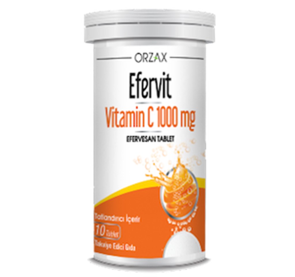 Efervit Vitamin C 1000 mg 10 Efervesan Tablet