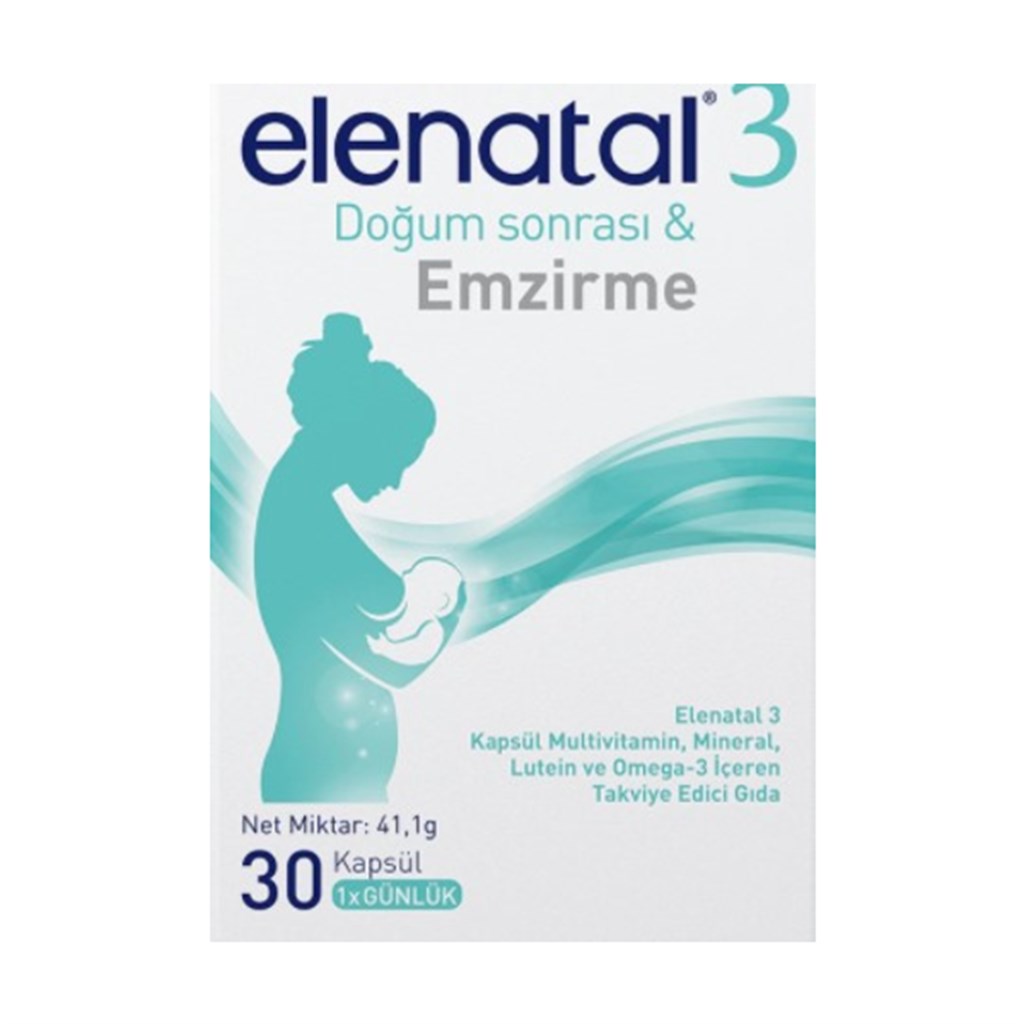 Elenatal 3 30 Kapsül
