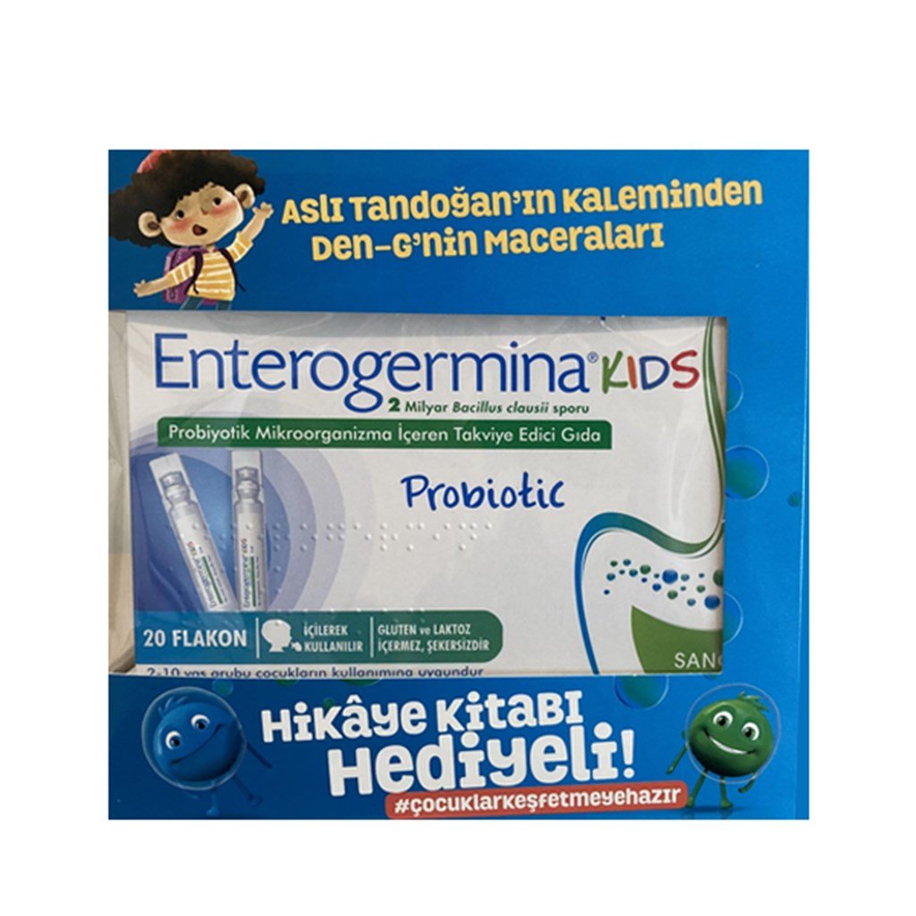 Enterogermina Çocuk 20 Flakon 5 ml Hikaye Kitabı Hediyeli