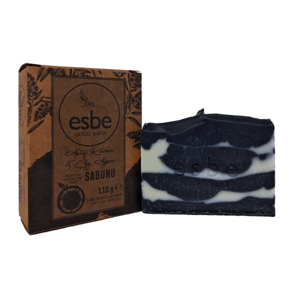 ESBE Doğal Aktif Karbon & Çay Ağacı Sabun 110 gr