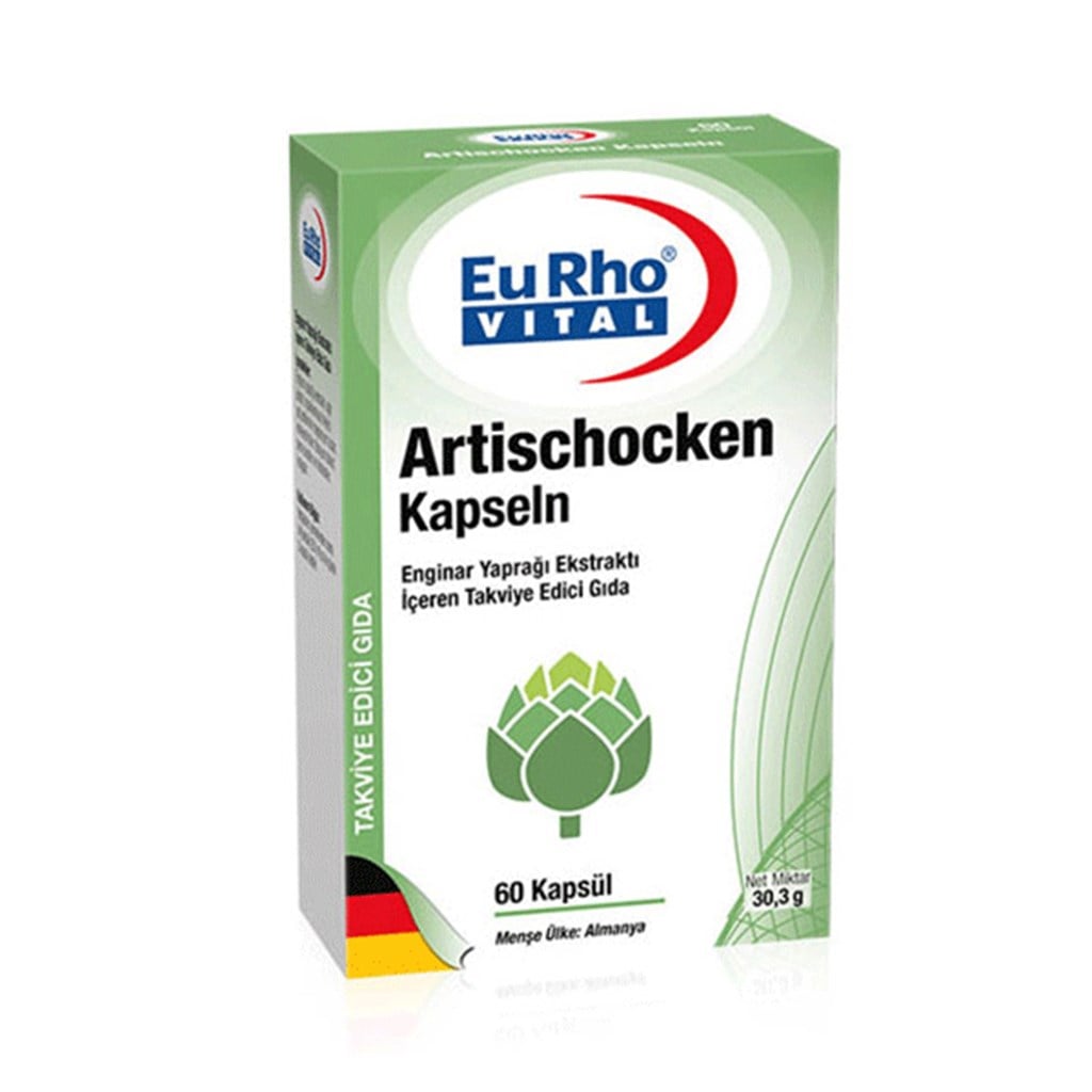 Eurho Vital Artischocken (Enginar) 60 Kapsül