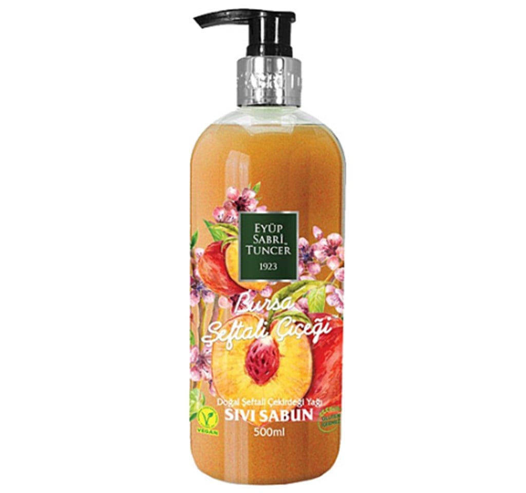 Eyüp Sabri Tuncer Bursa Şeftali Çiçeği Sıvı Sabun 500 ml