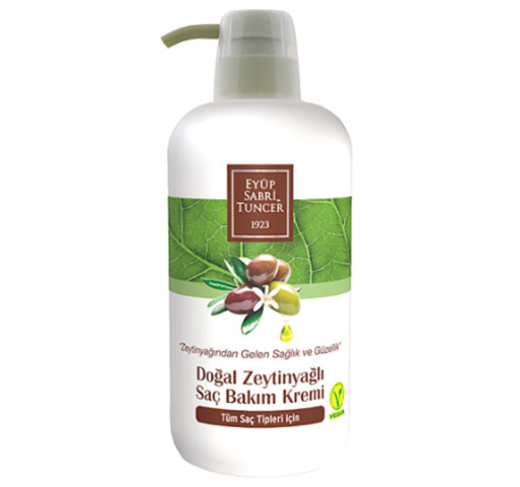 Eyüp Sabri Tuncer Doğal Zeytinyağlı Saç Bakım Kremi 600 ml