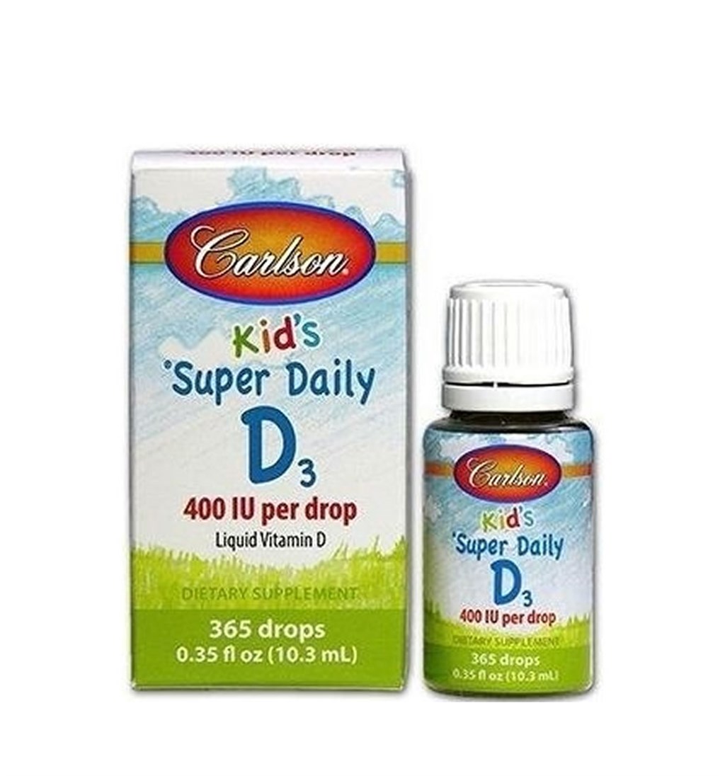 CARLSON KİDS DAİLY D3 DROP - D3 VİTAMİNİ DAMLASI
