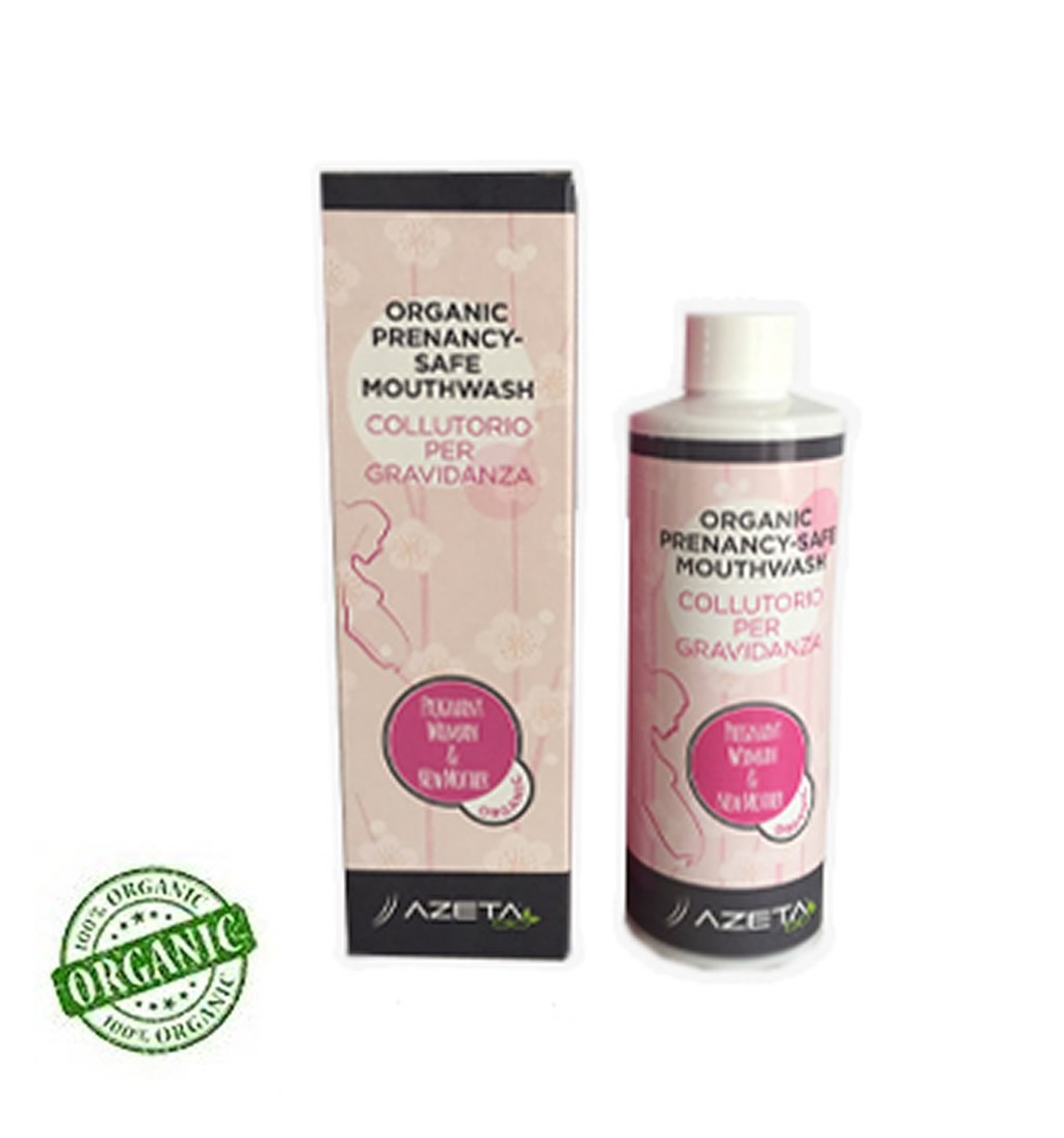 AZETABİO ORGANİK HAMİLELİK AĞIZ YIKAMA SUYU 200 ML