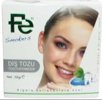Fe Diş Tozu Naturel / Herbal 50 Gr