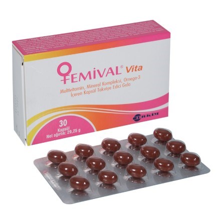 Femival Vita 30 Kapsül