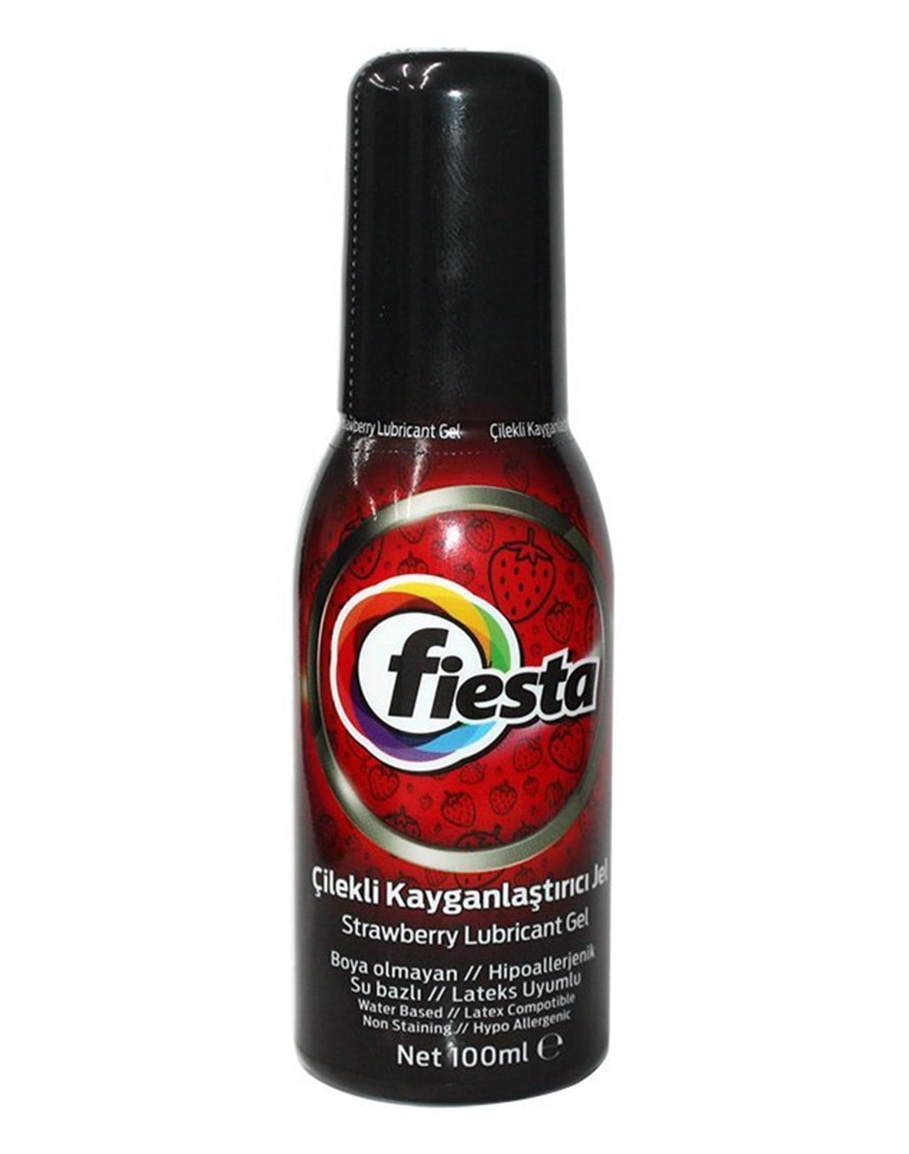 Fiesta Çilekli Su Bazlı Kayganlaştırıcı Jel 100 ml
