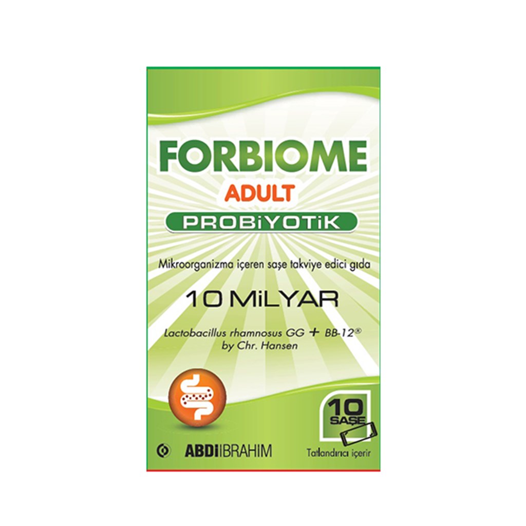 Forbiome Adult Probiyotik 10 Milyar 10 Saşe