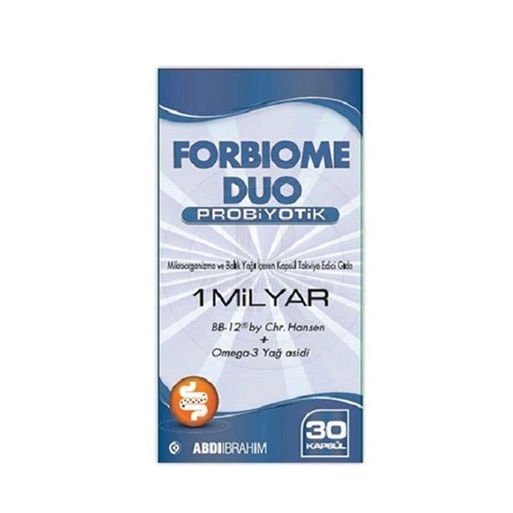 Forbiome Duo Probiyotik Kapsül 30 lu