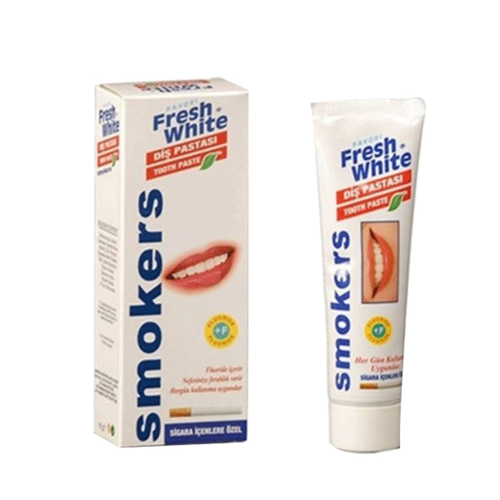 Fresh White Diş Pastası Sigara İçenler İçin 90 Gr