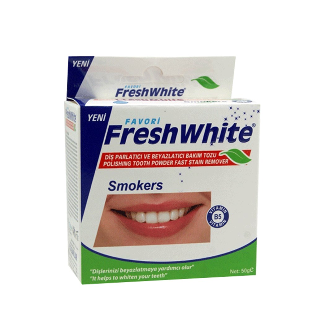 Fresh White Diş Tozu Smokers 50 ml