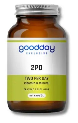 Goodday 2PD (Two Per Day) Multivitamin 60 Kapsül