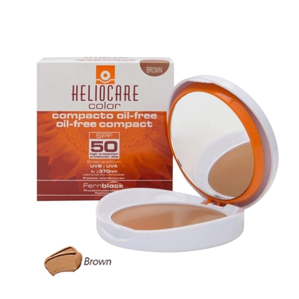 HelioCare Compact Oil Free Yağsız Esmer Ten SPF 50 10 g