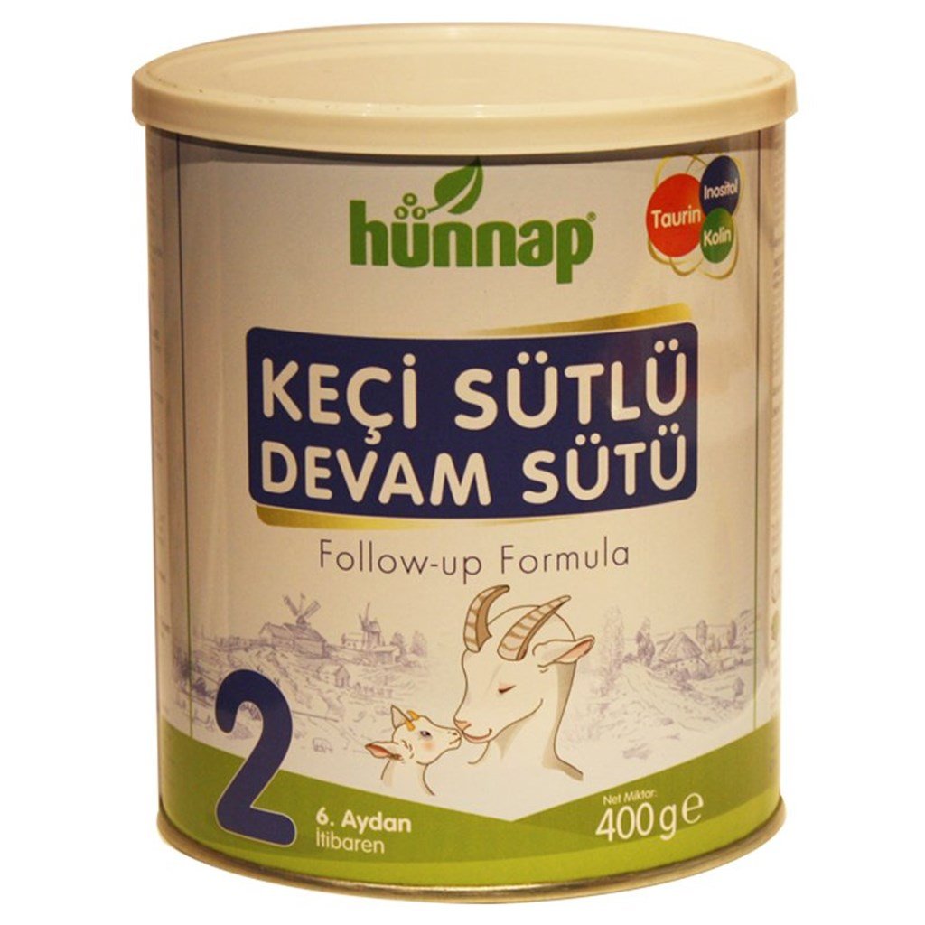 Hünnap Keçi Sütlü Devam Sütü 2 X 400g
