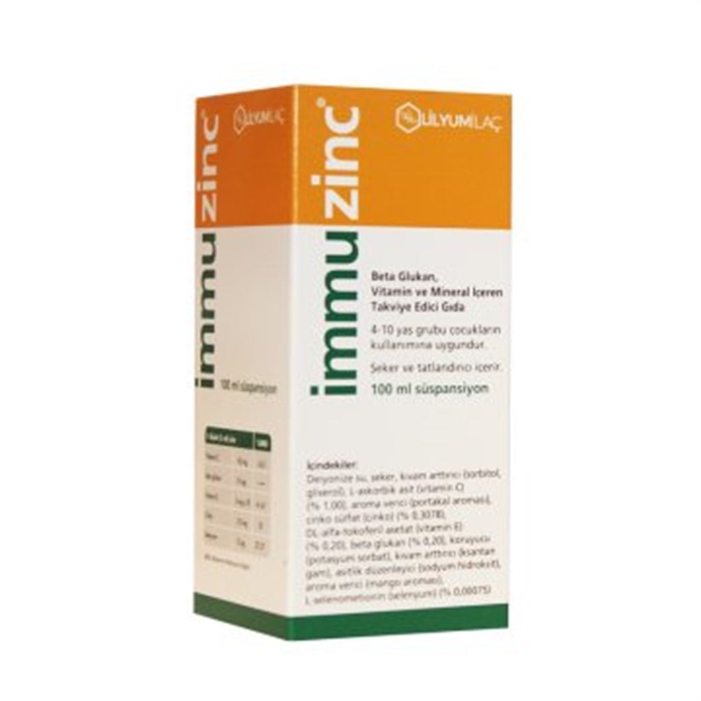 İmmuzinc Süspansiyon 100ml