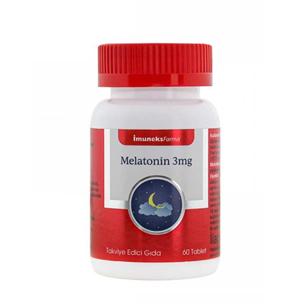 İmuneks Farma Melatonin 3 mg 60 Tablet