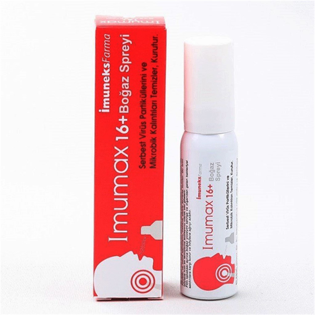 İmuneks İmumax 16+ Boğaz Spreyi 30 ml
