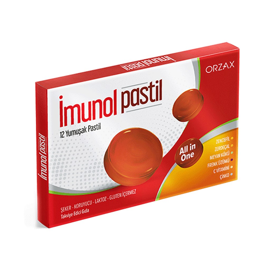 İmunol 12 Soft Pastil