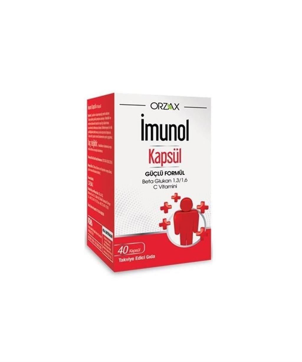 İmunol 40 Hard Kapsül %25 İndirimli
