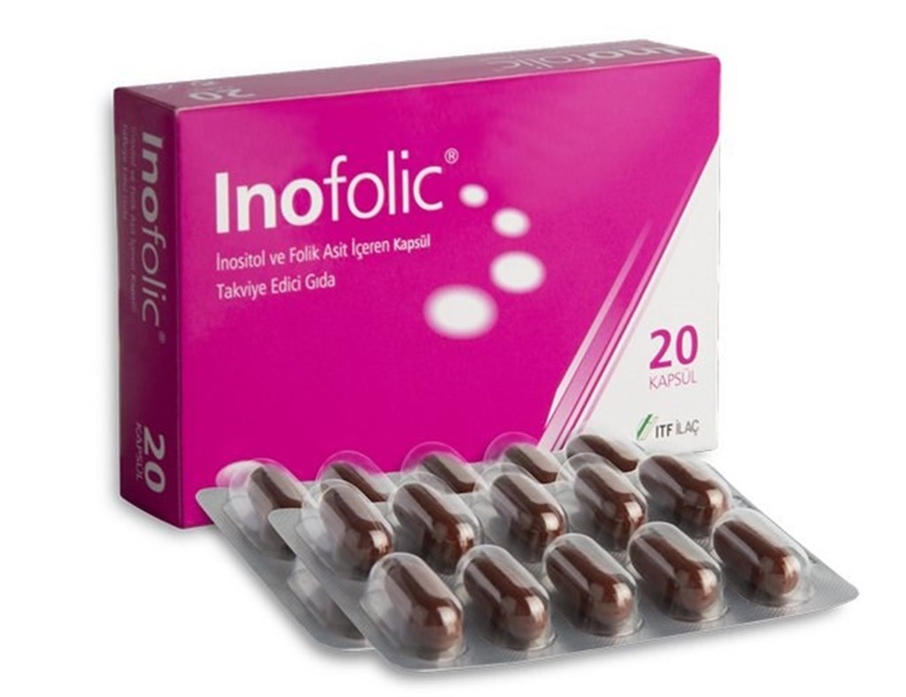 İnofolic 20 Kapsul