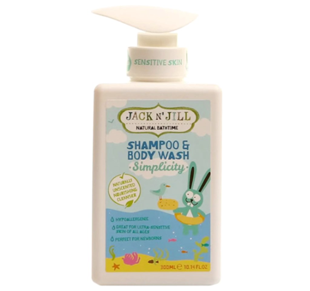 Jack N Jill Simplicity Bebek Saç ve Vücut Şampuanı Bunny 300 ml