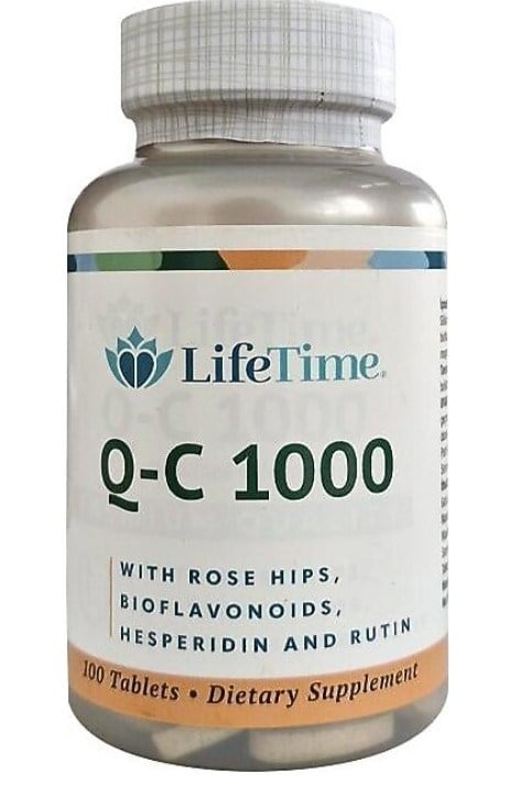 Lifetime Q C 1000 Mg 100 Tablet