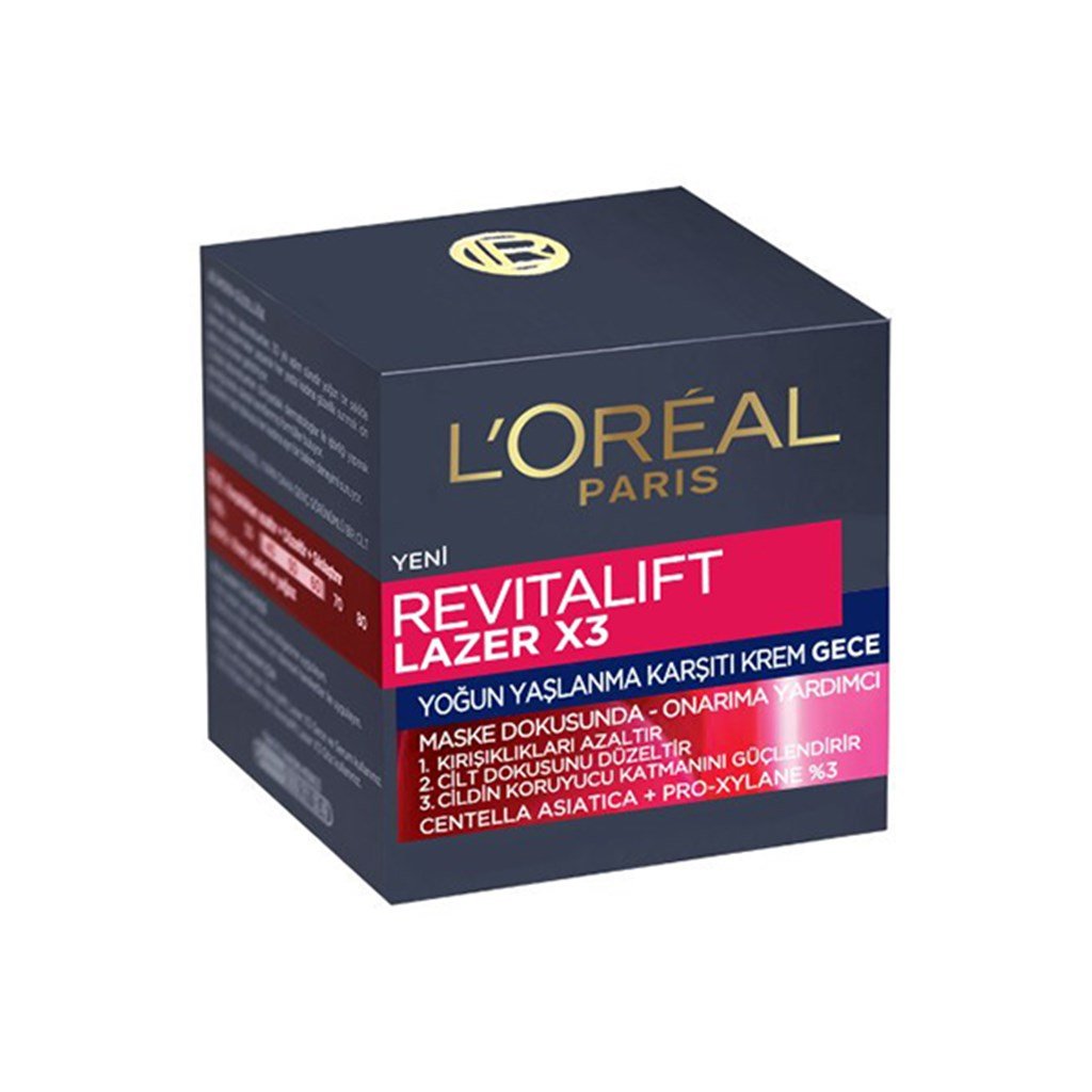 L'Oreal Paris Dermo Revitalift Lazer X3 Leke Karşıtı Gündüz Kremi 50 ml