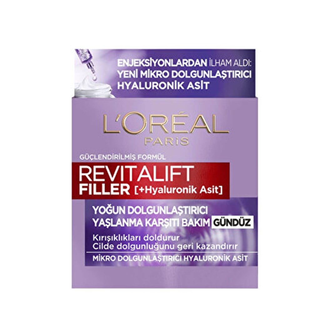 L'Oreal Paris Revitalift Filler Hyaluronik Asit Gündüz Bakım Kremi 50 ml